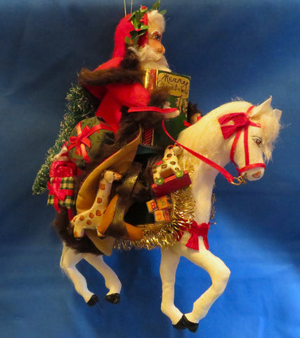 Santa on Horseback