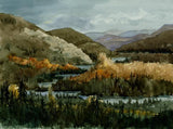 Fall Mountain River Print